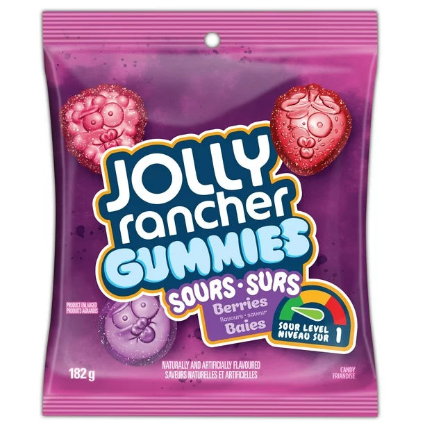 Jolly rancher sour berries level 1