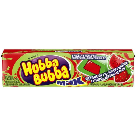 hubba bubba strawberry watermelon