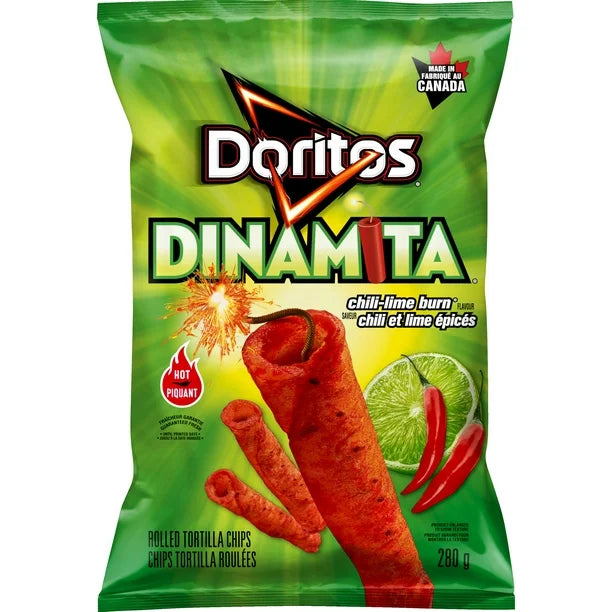 Doritos dinamita chili lime burn 280g