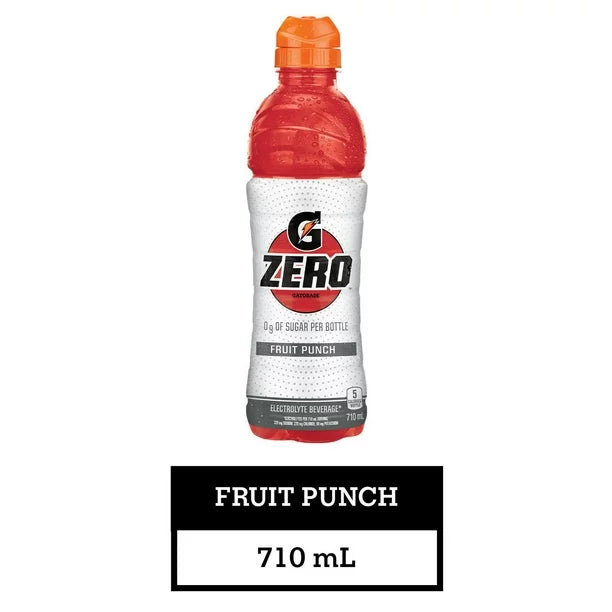 G zero fruit punch 710ml