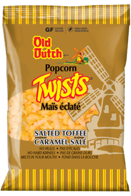 Old dutch popcorn tursts salted toffe 175g