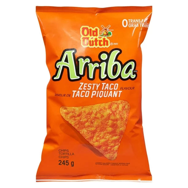 Old dutch tasty taco flavoured 245g