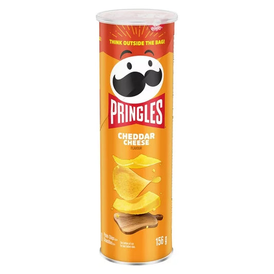 Pringles hot cheddar flavour 156g