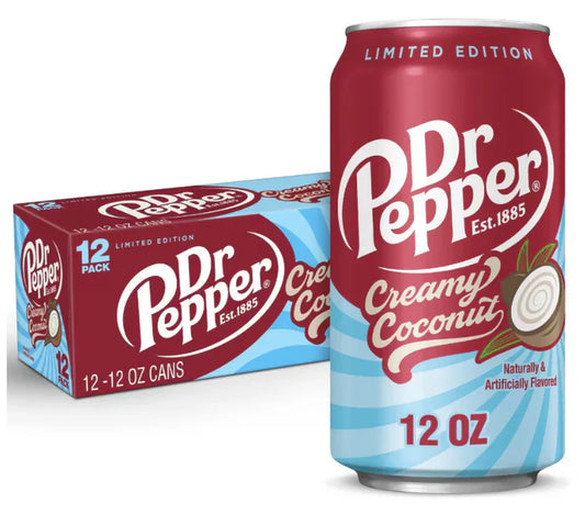 Dr Pepper Creamy Coconut- 355ml