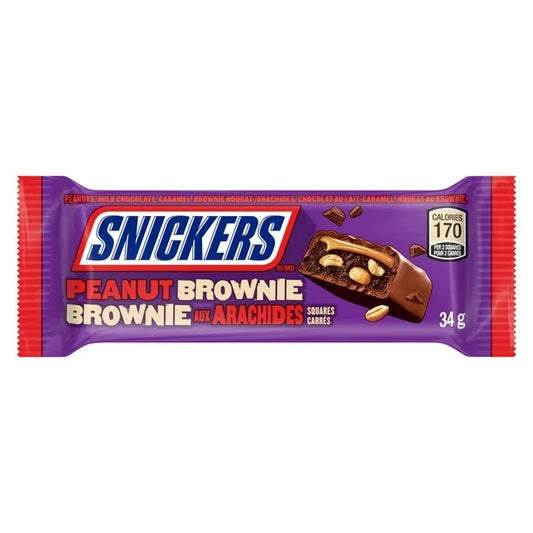 Snickers peanut brownie 34g