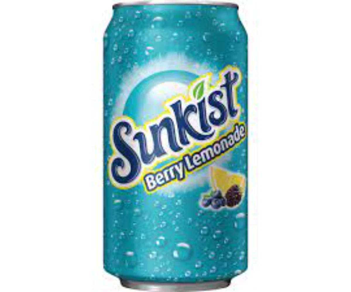 Sunkist Berry Lemonade Can