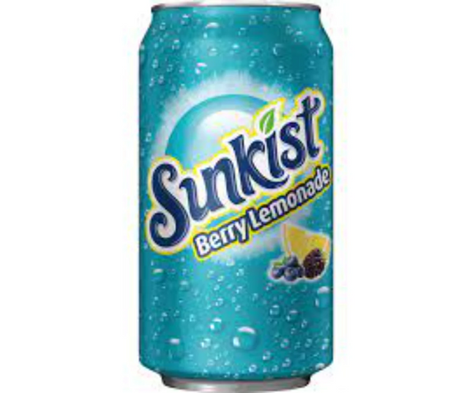 Sunkist Berry Lemonade Can