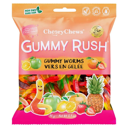 Gummy Rush Gummy Worms 90g