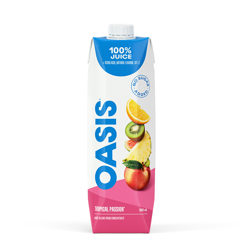 oasis tropical passion 960ml