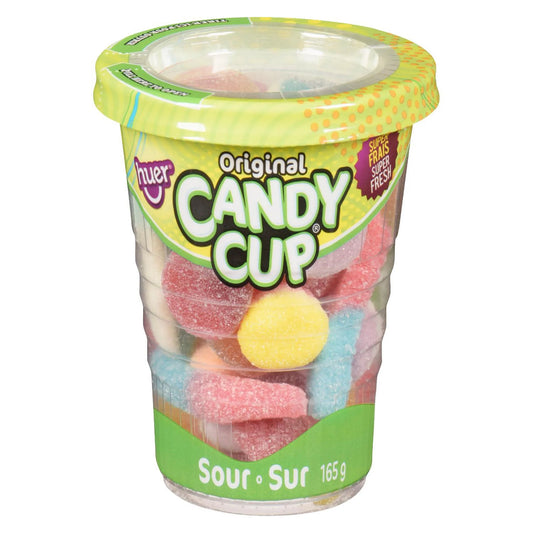 Candy cup sour gummies