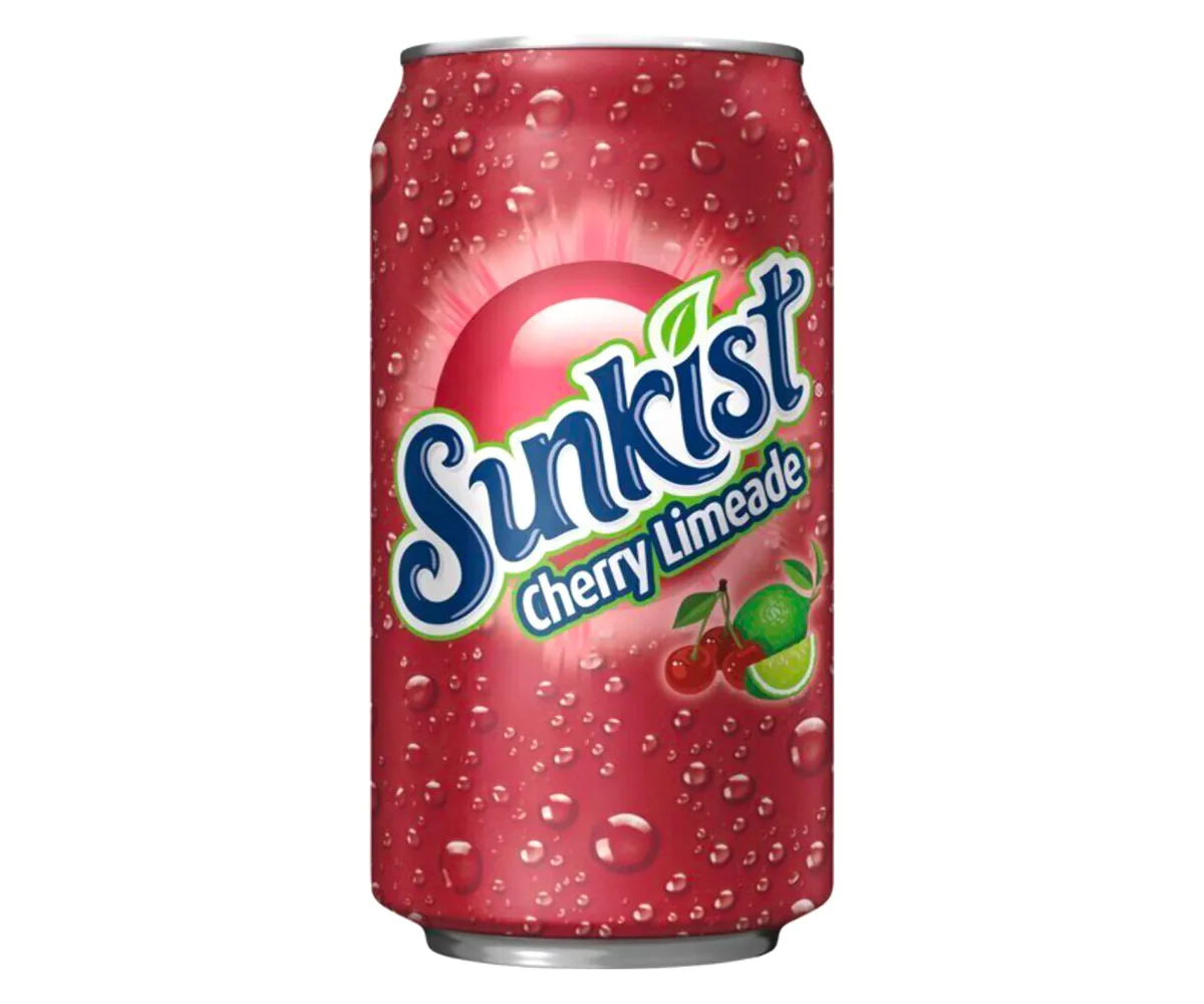 Sunkist Cherry Limeade Can